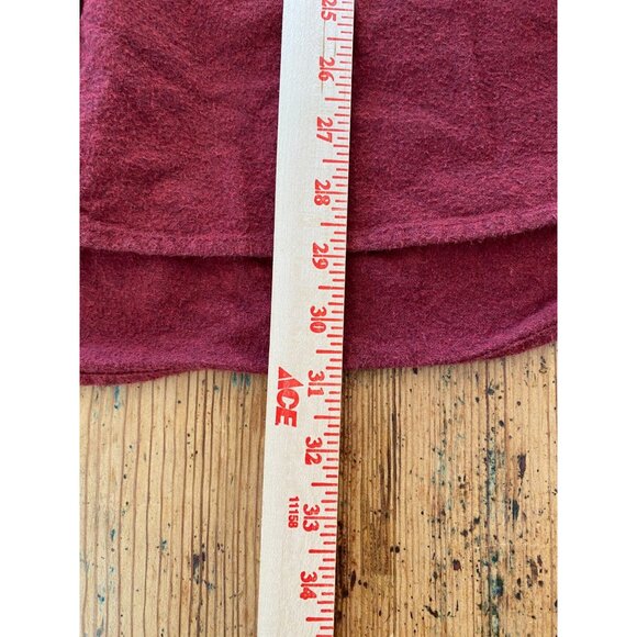 Field & Stream Mens Vintage Button-Up Flannel Shirt Red Long Sleeve - Picture 6 of 6
